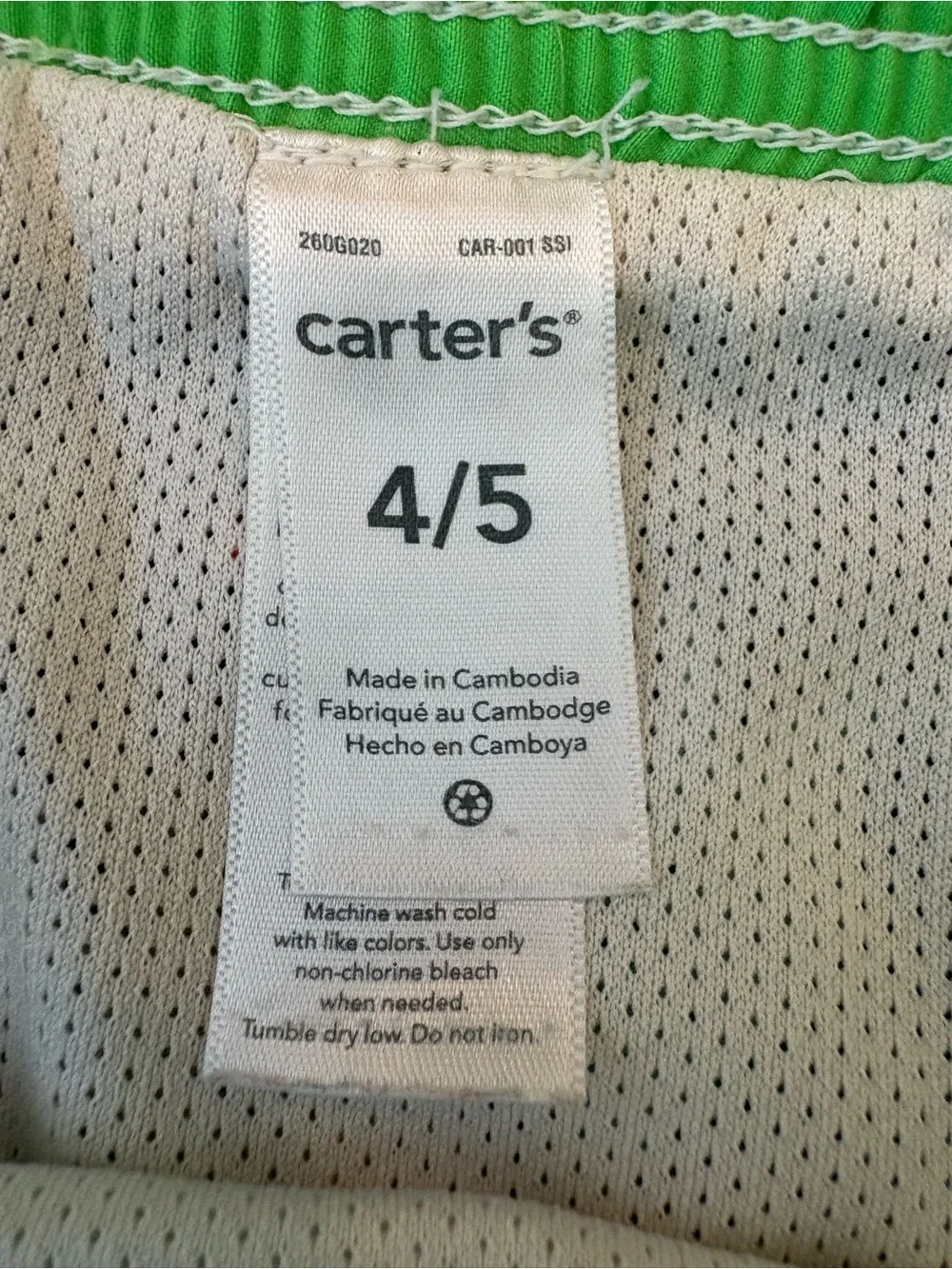 Carter’s Dinosaur Swim Trunks